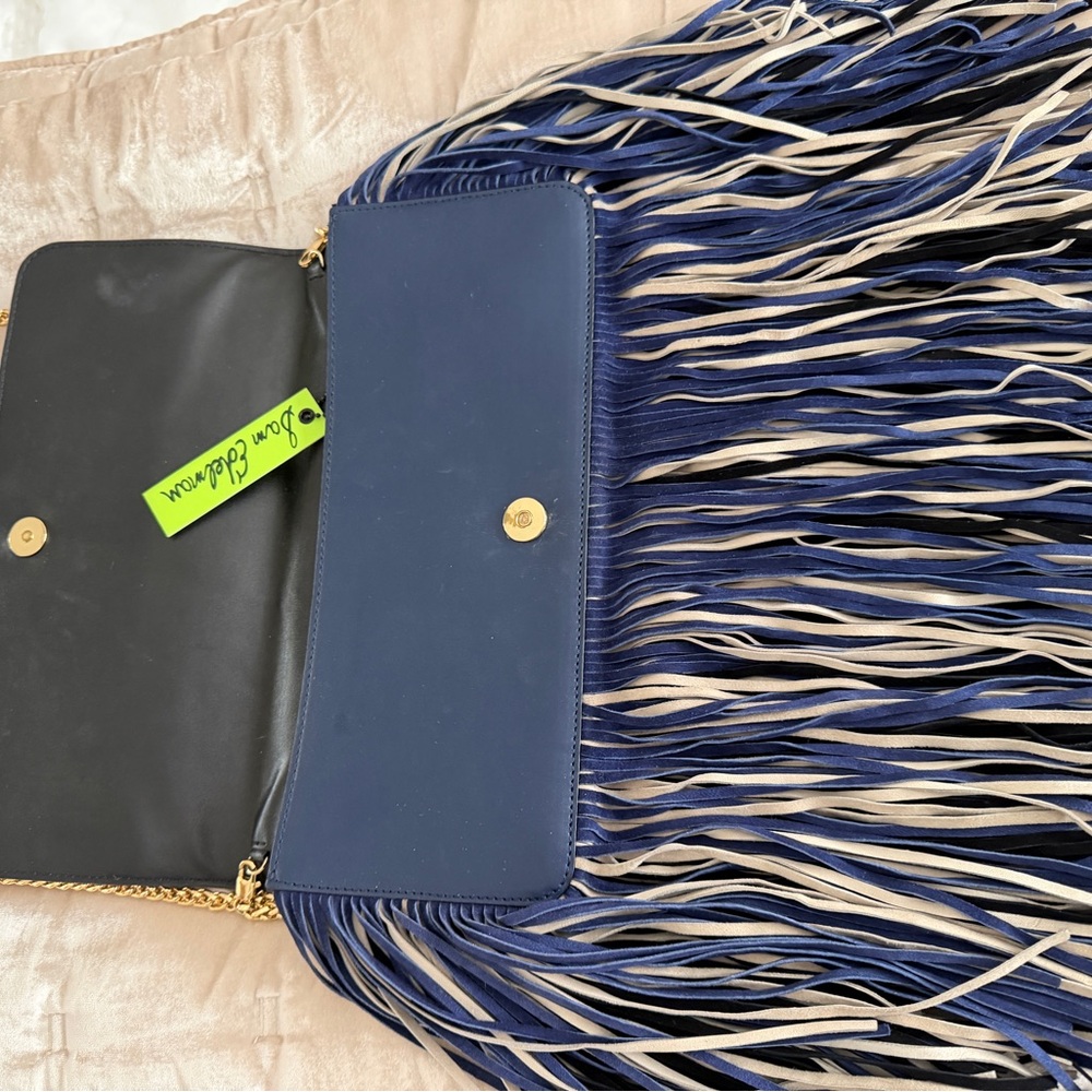 Sam Edelman Cross Body Bag with Fringe NWT - Picture 6 of 8